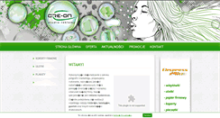 Desktop Screenshot of cre-on.pl